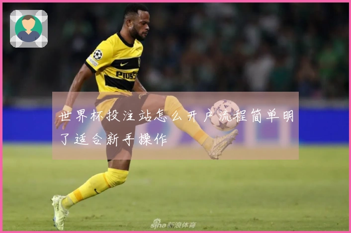 世界杯投注站怎么开户流程简单明了适合新手操作